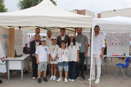 Kaymakamımız Avni Kula, TÜBİTAK 4006-C Bilim Fuarları Festivaline Katıldı