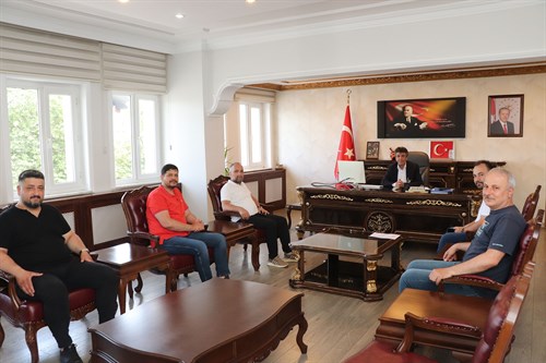 Fatsa Motosiklet Kulübü Derneği'nden, Kaymakamımız Avni Kula'ya Ziyaret
