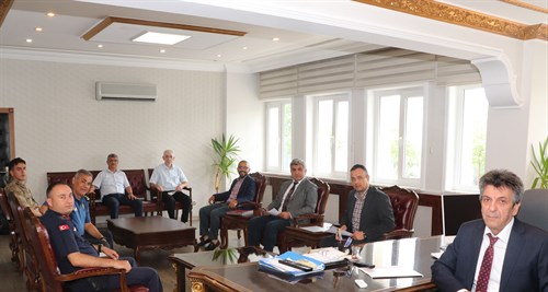 Yükseköğretim Kurumları Sınavı (YKS) Dolayısıyla İlçe Sınav Koordinasyon Kurulu Toplantısı Yapıldı