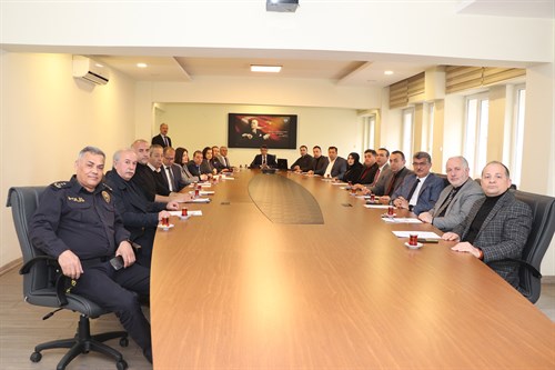 METİP Toplantısı Kaymakamımız Avni Kula Başkanlığında Yapıldı